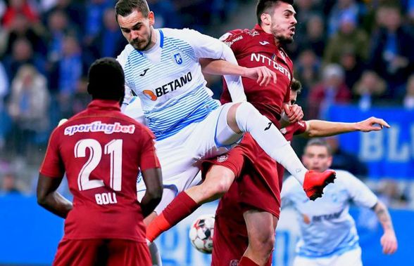 Se desprinde decisiv CFR Cluj în lupta pentru titlu? Cotă 60 pentru un nou succes în derby-ul cu Craiova