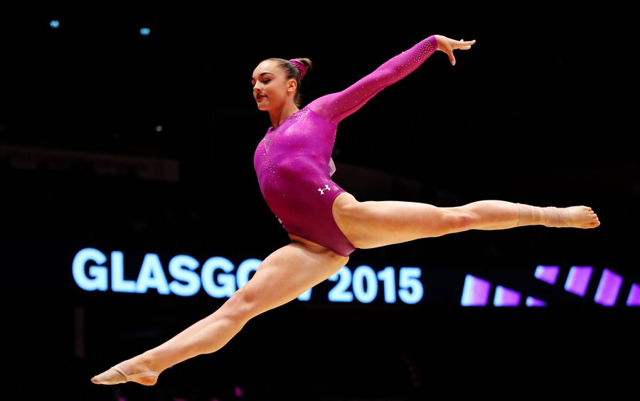 Maggie Nichols în 2015, la CM de la Glasgow FOTO Gulliver/GettyImages
