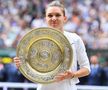 Simona Halep are două turnee de Grand Slam în palmares: Roland Garros 2018 și Wimbledon 2019