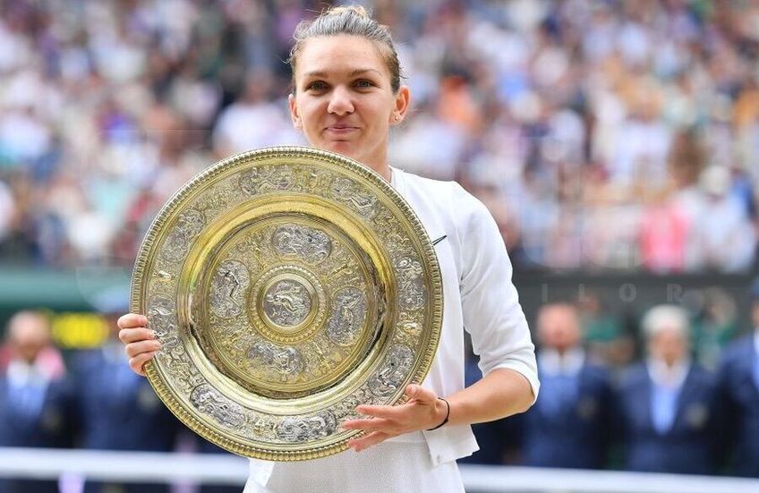 Simona Halep are două turnee de Grand Slam în palmares: Roland Garros 2018 și Wimbledon 2019