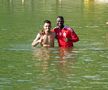 FOTO Sepsi, antrenamentul de seara și baie în lac 27.06.2021