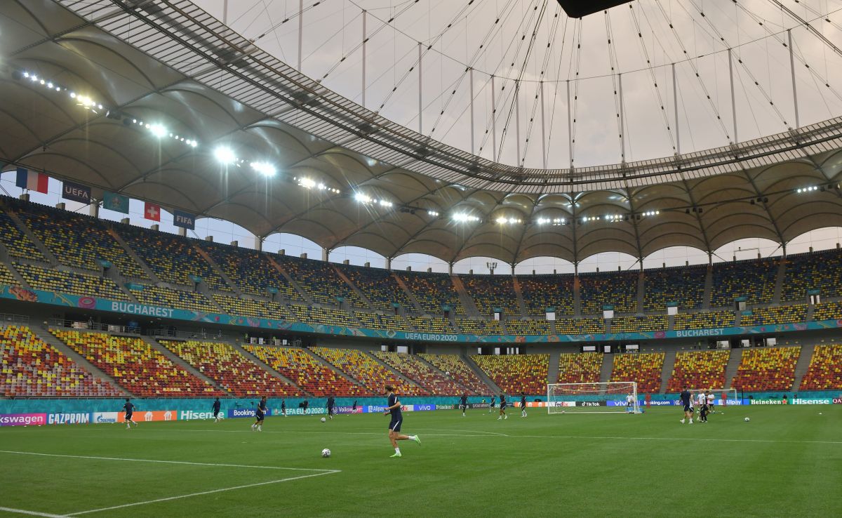 Antrenamentul Franței de pe Arena Națională, întârziat 5 minute » Detaliile observate de reporterul GSP