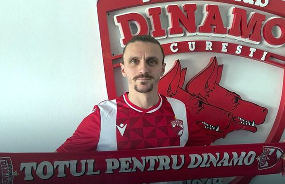 Dinamo și-a prezentat primul transfer pentru Liga 2: „Am ales cu inima. Mă gândesc doar la promovare”