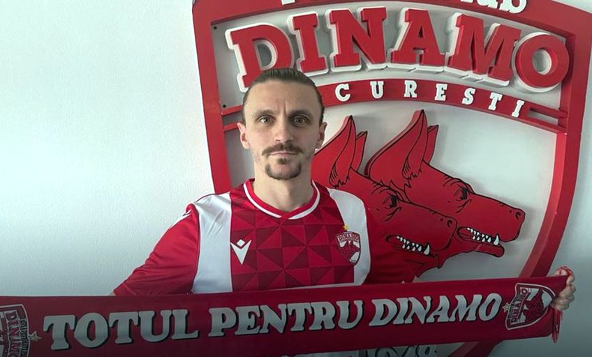 Bogdan Gavrilă a semnat cu Dinamo // FOTO: Facebook