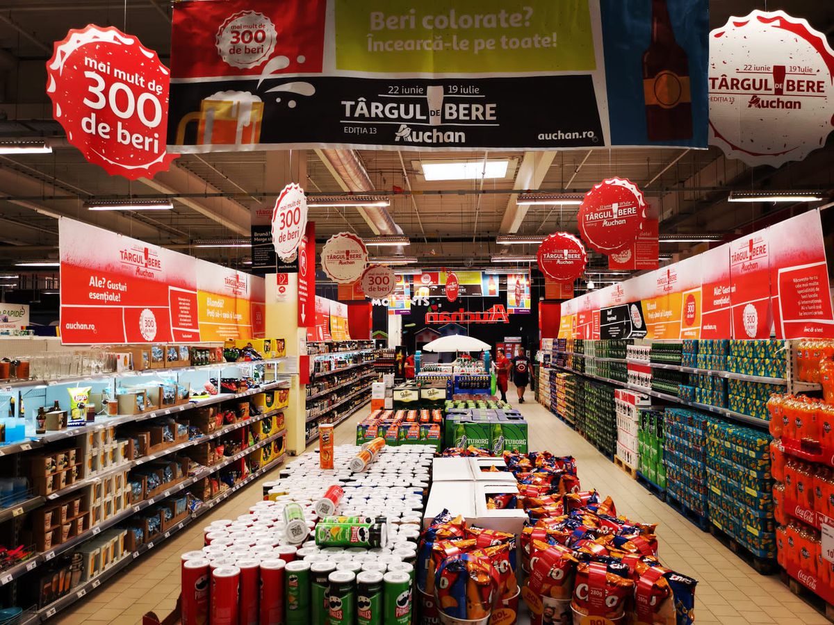 Auchan deschide cea de-a 13-a ediție a Târgului de bere: peste 300 de sortimente la raft, 50% fabricate în România