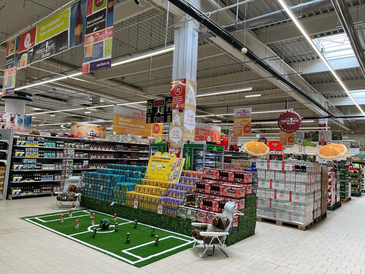 Auchan deschide cea de-a 13-a ediție a Târgului de bere: peste 300 de sortimente la raft, 50% fabricate în România