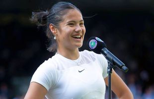 Emma Răducanu, adulată la Wimbledon! Discursul ei a făcut furori pe Terenul Central