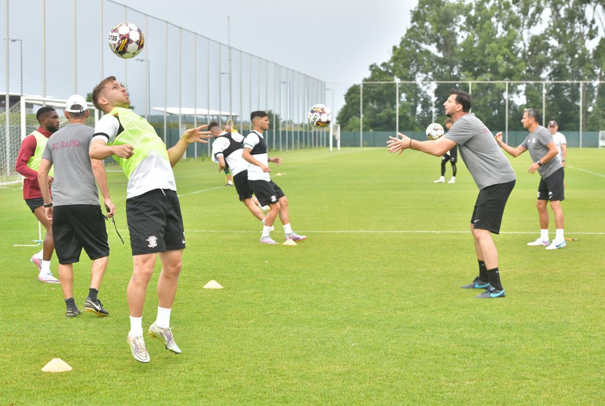 „Plăcere, 10 minute”, restul e chin » Vocea care face liniște în cantonamentul Rapidului: „Doar eu vorbesc!”