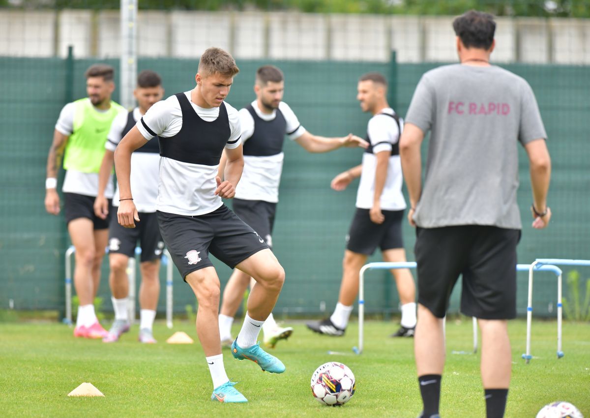 „Plăcere, 10 minute”, restul e chin » Vocea care face liniște în cantonamentul Rapidului: „Doar eu vorbesc!”