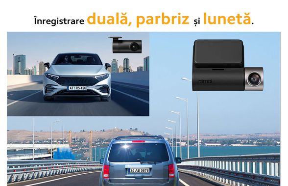 Călătorii cu mașina, mai sigure cu camera auto 70mai Dash Cam A510