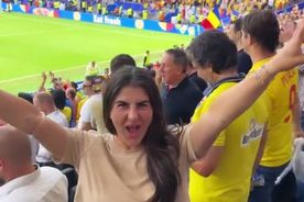 „Insane!”. Bianca Andreescu, virală la meciul României » „Ultras” Bibi a făcut spectacol în tribune, la meciul „tricolorilor” cu Slovacia