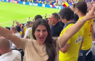 „Insane!”. Bianca Andreescu, virală la meciul României » „Ultras” Bibi a făcut spectacol în tribune, la meciul „tricolorilor” cu Slovacia