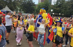 România frumoasă! » Revelion tricolor în Frankfurt, oamenii au celebrat victoria generației lor