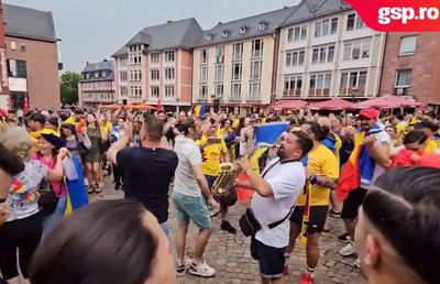 Clip viral cu fanii români la Frankfurt » Vizionat de aproape un milion de persoane
