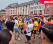 România a remizat cu Slovacia, scor 1-1, și s-a calificat în optimile Euro 2024. Un clip cu modul în care fanii „tricolori” au sărbătorit la Frankfurt a devenit viral pe rețelele de socializare.