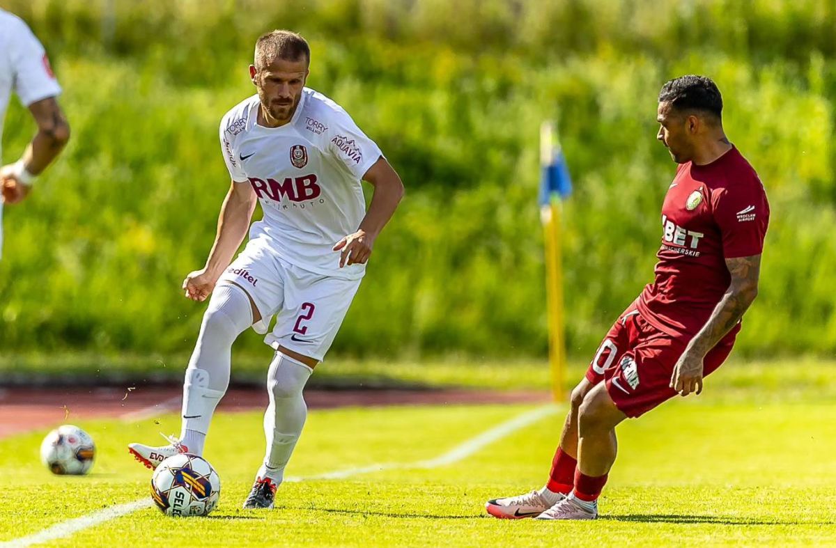 CFR Cluj, înfrângere în primul amical al verii » Dan Petrescu a picat testul cu vicecampioana Poloniei