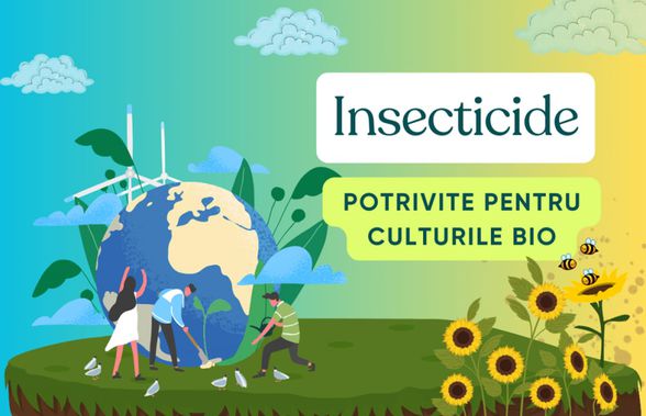 Insecticide potrivite pentru culturile bio