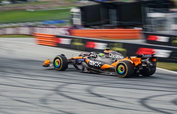 Dominație McLaren în a doua sesiune de antrenamente din Austria » Lando Norris și Oscar Piastri și-au luat revanșa