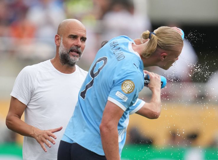 Haaland și lupta împotriva căldurii