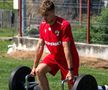 Alexandru Ionică la antrenamentele lui Dinamo / Sursă foto: Faccebook