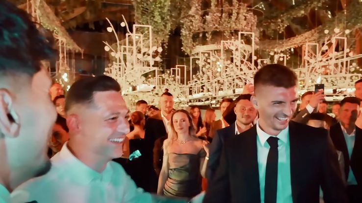 Nuntă Florinel Coman, naș Mirel Rădoi
