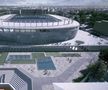 Macheta stadionului din Constanța