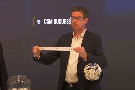 CSM București, prima extrasă la tragerea pentru grupele Ligii Campionilor