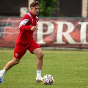 Alexandru Ionică la antrenamentele lui Dinamo / Sursă foto: Faccebook