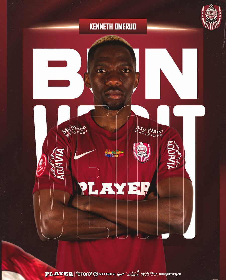 Kenneth Omeruo, oficial în Superligă! Internaționalul nigerian merge în cantonamentul echipei
