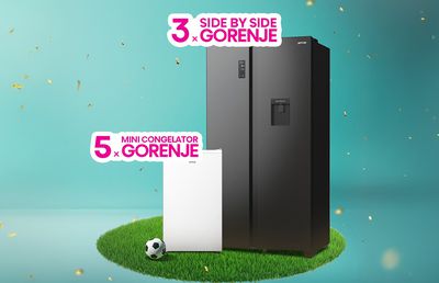 Concurs: Gorenje și GSP te premiază cu frigidere și mini congelatoare! Participă gratuit