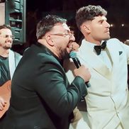 Nuntă Florinel Coman, naș Mirel Rădoi