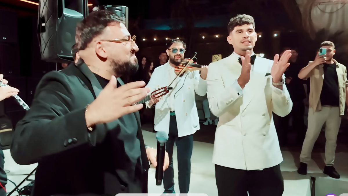 Imagini nepublicate de la nunta lui Coman: „Nașul e Mirel Rădoi!” » Au aruncat mii de euro la lăutari: „Viviana e viața mea”