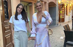 FOTO Anamaria Prodan, imagini sexy la plajă, la Cannes » S-a pozat și cu fiica ei, Rebecca