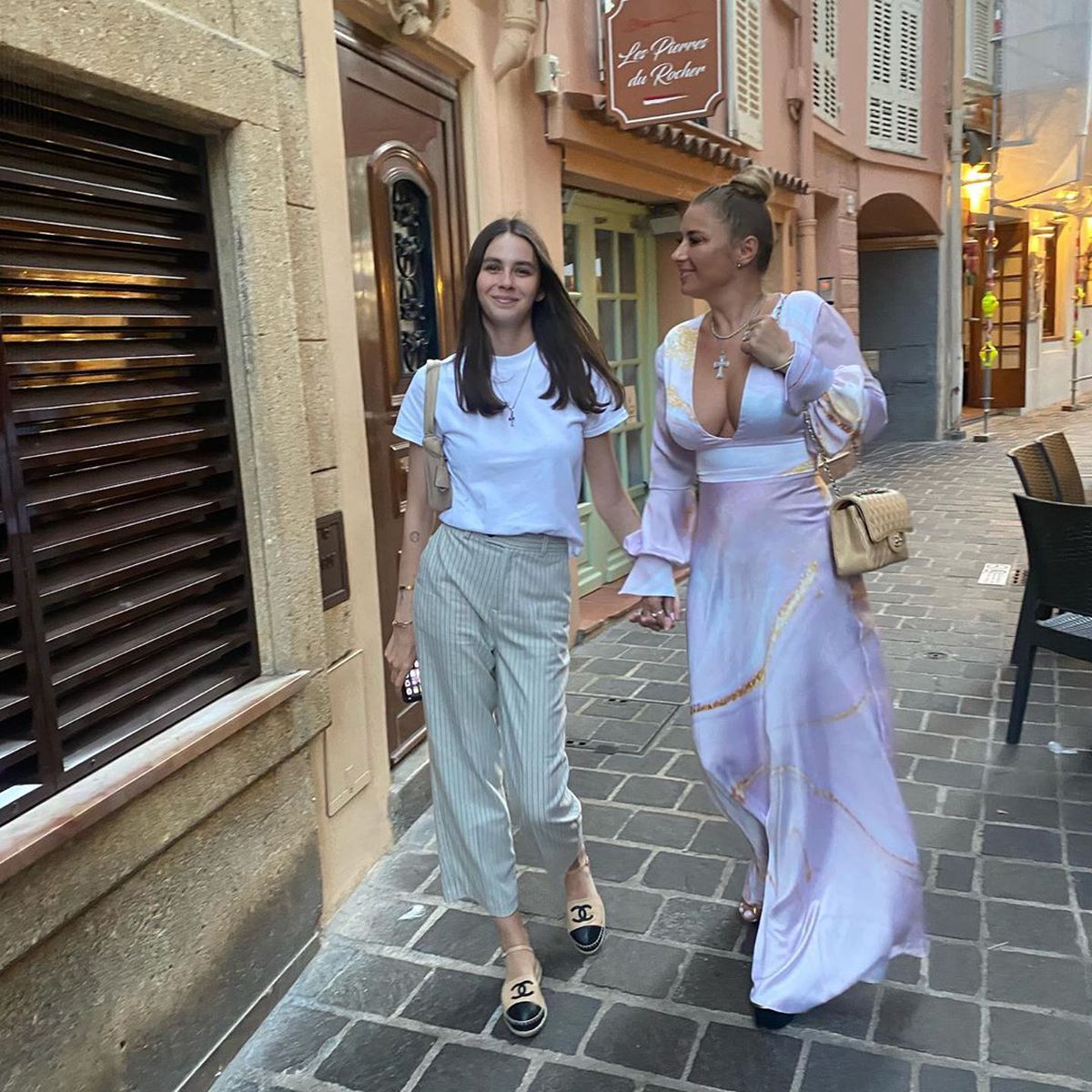 HERMANNSTADT. Din vacanță, Rebecca Dumitrescu a oferit primele declarații de când a intrat în fotbal: „Sunt cu David, dar am văzut meciul”