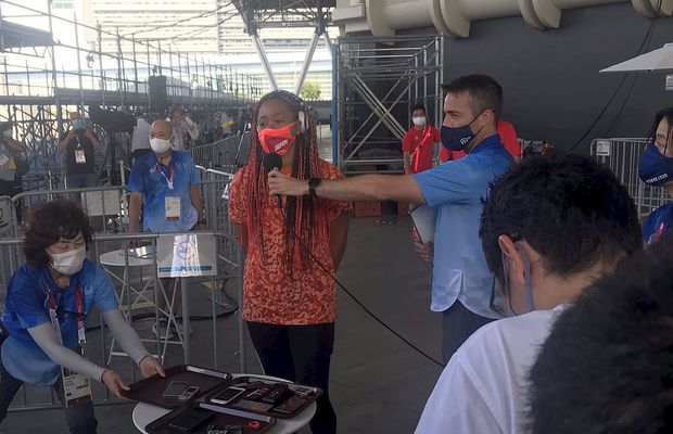 Eliminată de la Jocurile Olimpice, Osaka a plecat în lacrimi din fața jurnaliștilor
