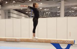 Larisa Iordache și-a reluat antrenamentele, cu o săptămână înainte de finala la bârnă