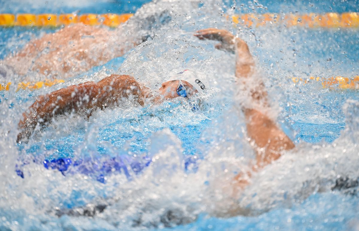 David Popovici, curajos după calificarea în finala olimpică: „Am vrut să-l sperii pe Caeleb Dressel și cred că am reușit”