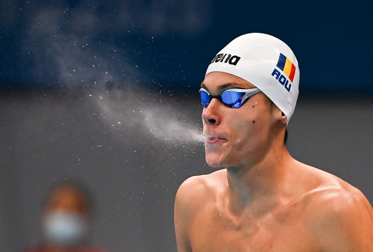 David Popovici, curajos după calificarea în finala olimpică: „Am vrut să-l sperii pe Caeleb Dressel și cred că am reușit”