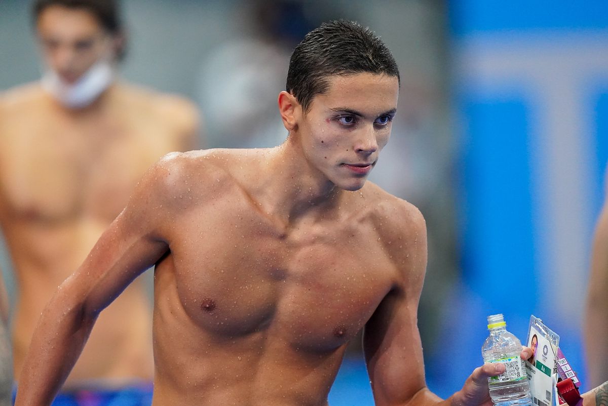 David Popovici, curajos după calificarea în finala olimpică: „Am vrut să-l sperii pe Caeleb Dressel și cred că am reușit”