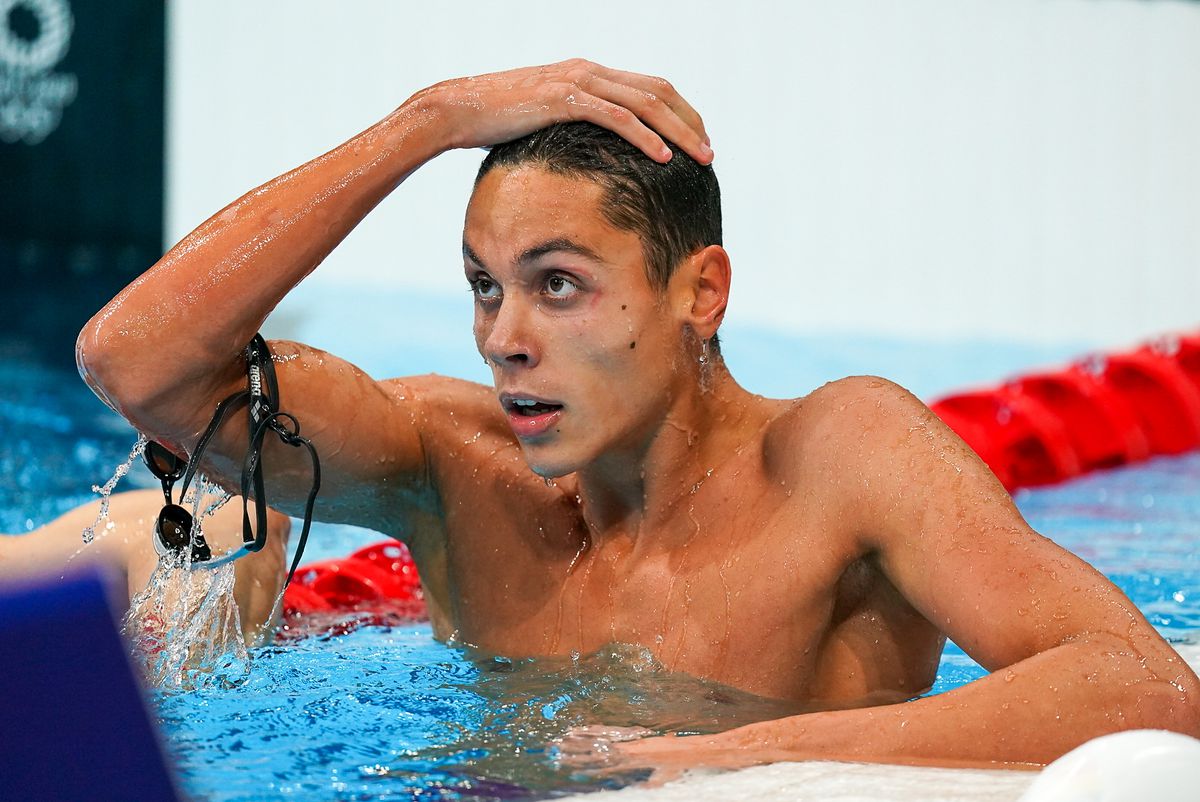 David Popovici, curajos după calificarea în finala olimpică: „Am vrut să-l sperii pe Caeleb Dressel și cred că am reușit”
