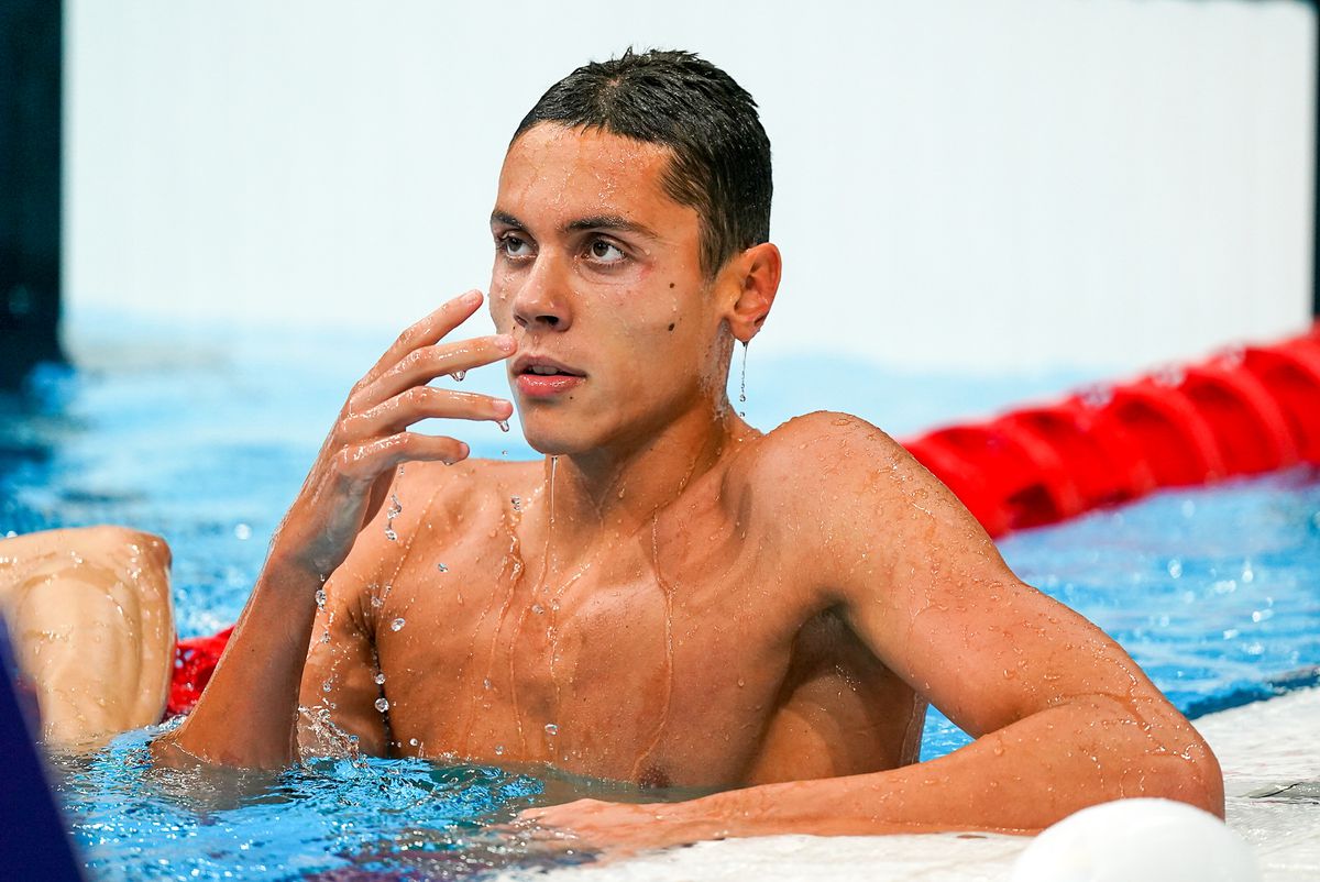 David Popovici -100 m Jocurile Olimpice