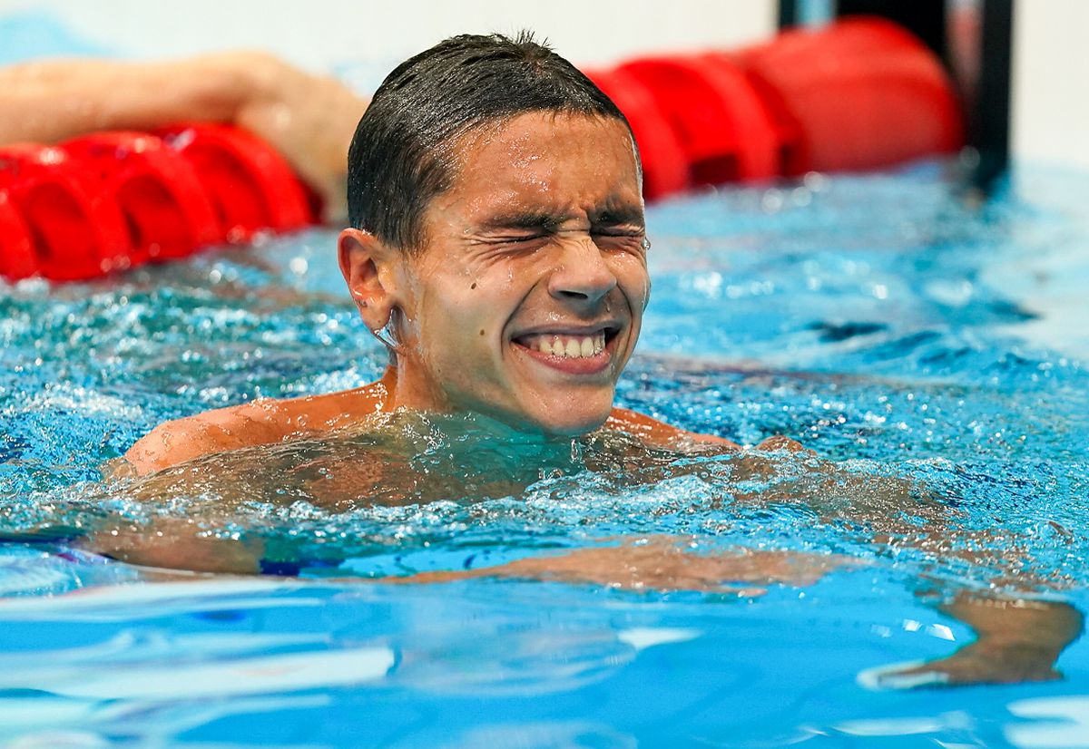 David Popovici, curajos după calificarea în finala olimpică: „Am vrut să-l sperii pe Caeleb Dressel și cred că am reușit”