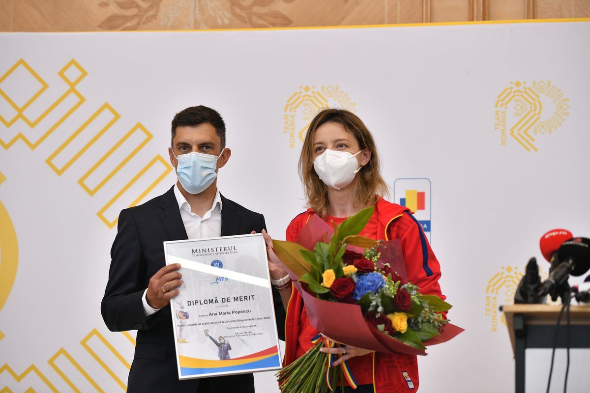 Ana Maria Popescu a mai avut un of la revenirea în țară: „Bine că mi-ați calculat voi câți bani câștig după Tokyo!”