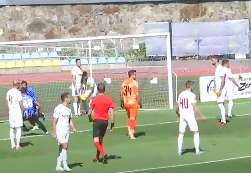 Cristian Bălgrădean (34 de ani) a gafat la golul marcat de Genis Soldevila (35 de ani) în minutul 21 al meciului dintre Inter d'Escaldes și CFR Cluj, din turul 2 preliminar al Conference League.