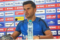 Nicolae Dică, prima conferință de la revenirea la FCSB: „Am aflat cu 15 minute înainte de antrenament că Tănase nu participă”