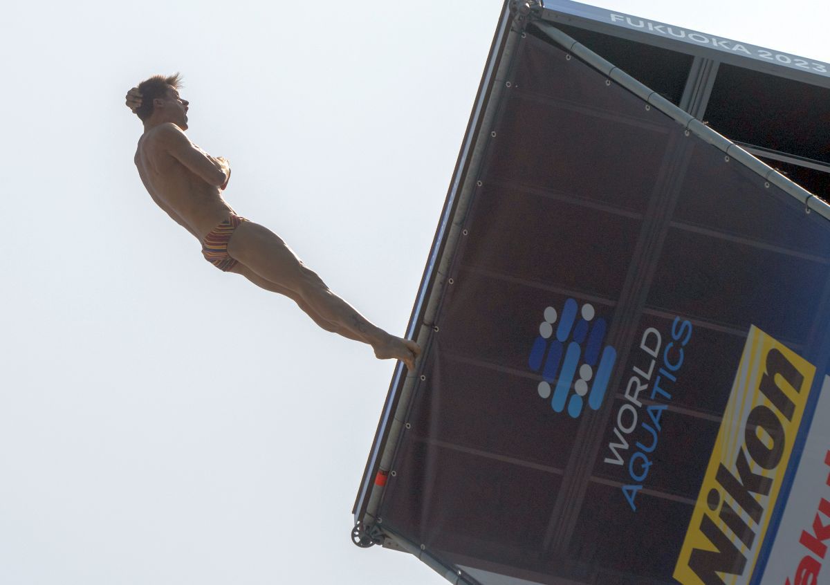 Povestea lui Cătălin Preda, vicecampion mondial la sărituri de la mare înălțime: „Ieșeam din apă, căutam să fug din bazin, să scap”