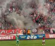 FOTO CSKA Sofia - Sepsi, torțe aprinse de fanii gazdelor