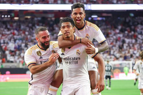 Real Madrid a câștigat cu Manchester United, scor 2-0, într-un meci amical disputat la Houston, în turneul de pregătire din SUA/ foto: Imago Images