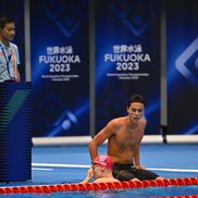 David Popovici, în finala de la 100 m liber (foto: Raed Krishan/GSP)