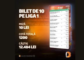 Bilet de 10 pe Liga 1